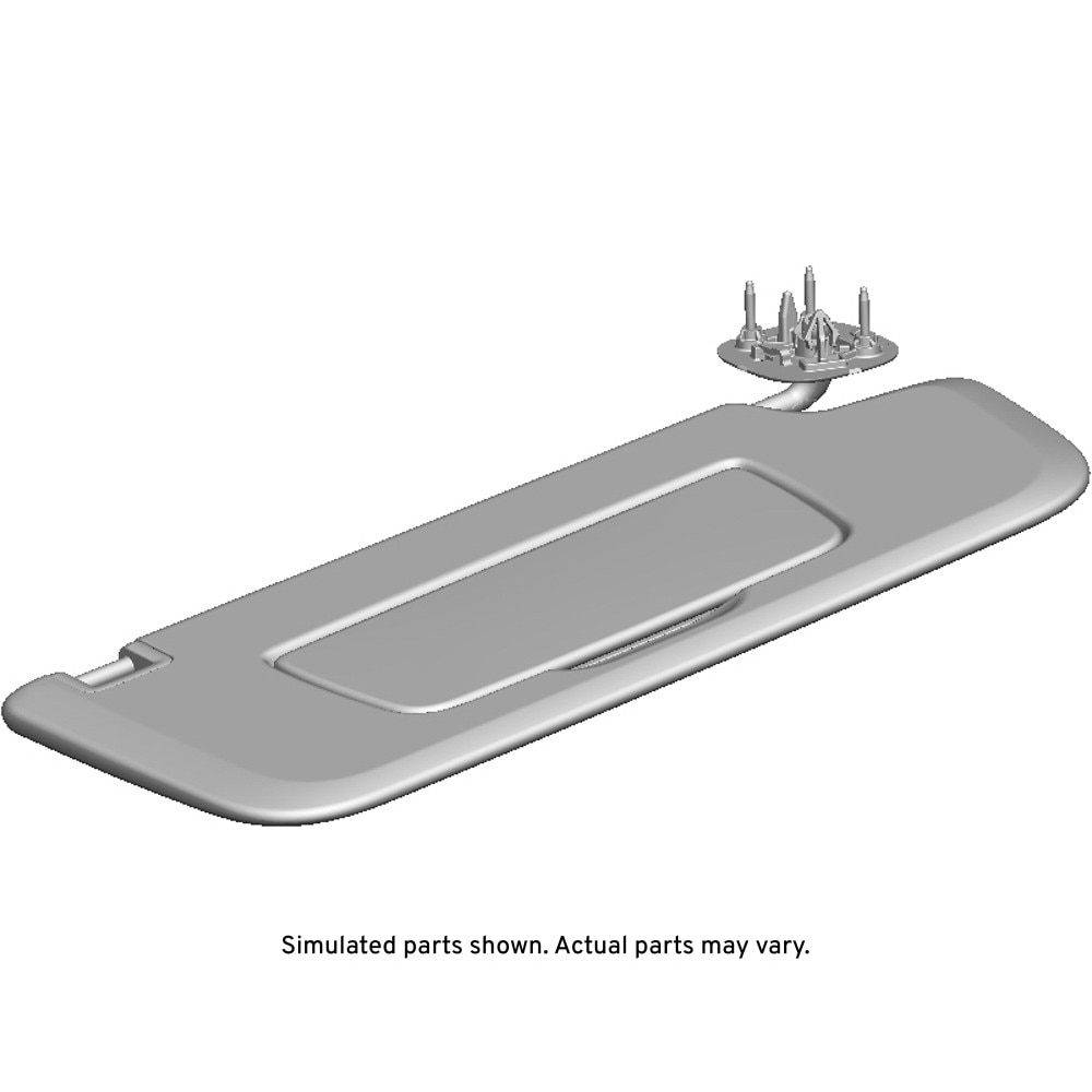 GM Genuine Parts Dark Atmosphere Passenger Side Sunshade