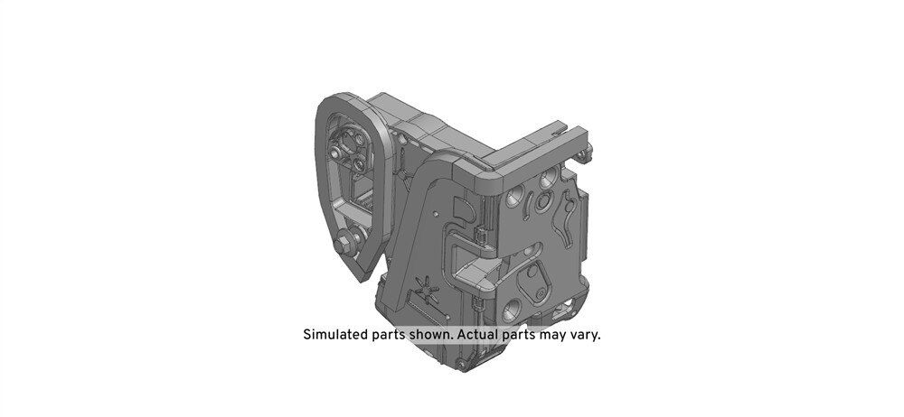 GM Genuine Parts Front Passenger Side Door Latch