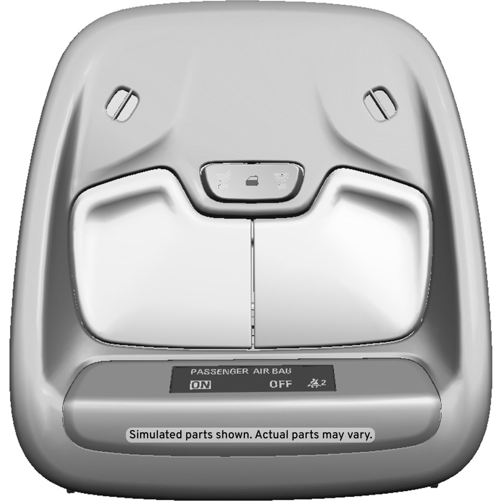 GM Genuine Parts Gray Roof Console