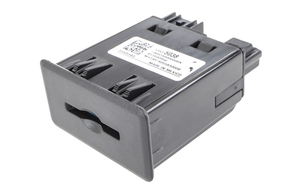 GM Genuine Parts Jet Black Card Reader Receptacle