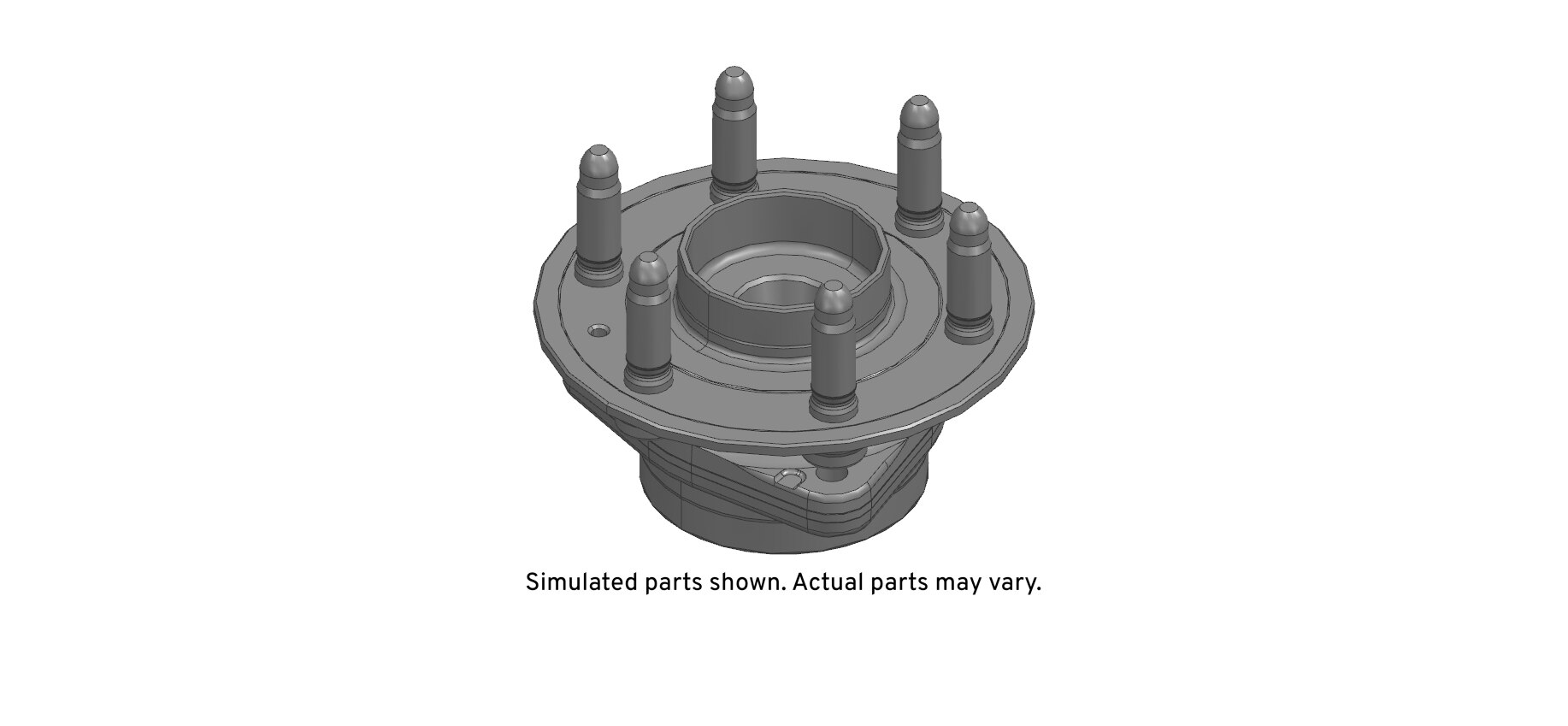 ACDelco GM Original Equipment Rear Wheel Hub