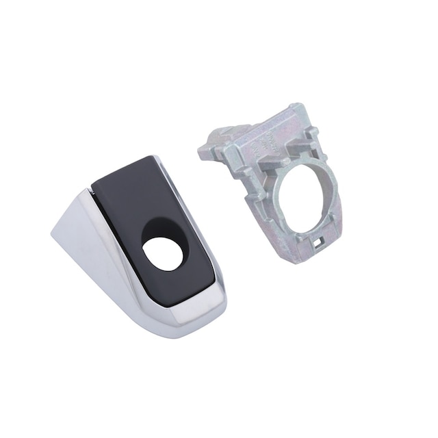 GM Genuine Parts Primed Front Driver Side Door Lock Cylinder Bezel