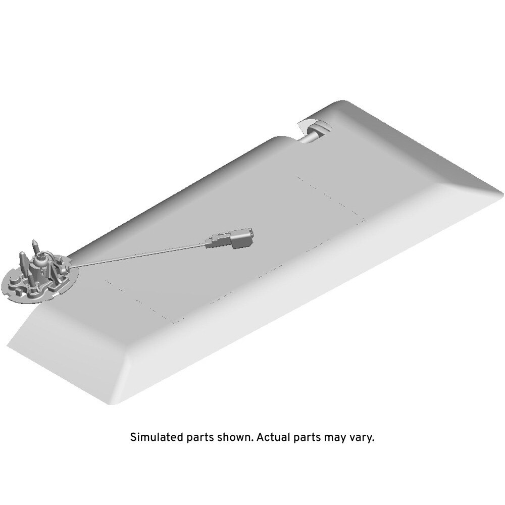 GM Genuine Parts Black Driver Side Sun Visor