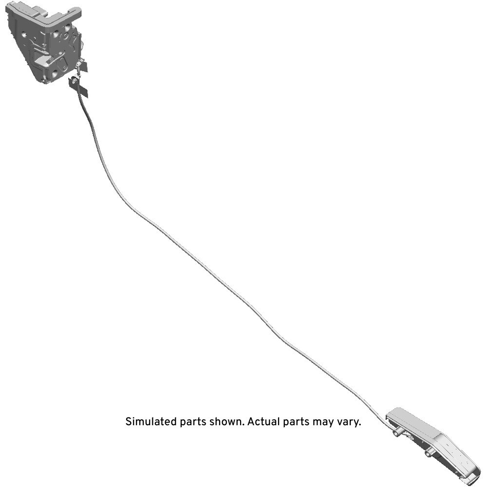 GM Genuine Parts Front Passenger Side Door Latch