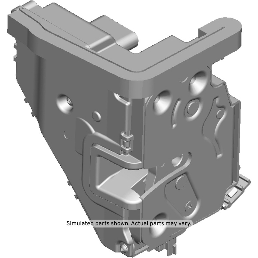 GM Genuine Parts Front Passenger Side Door Latch