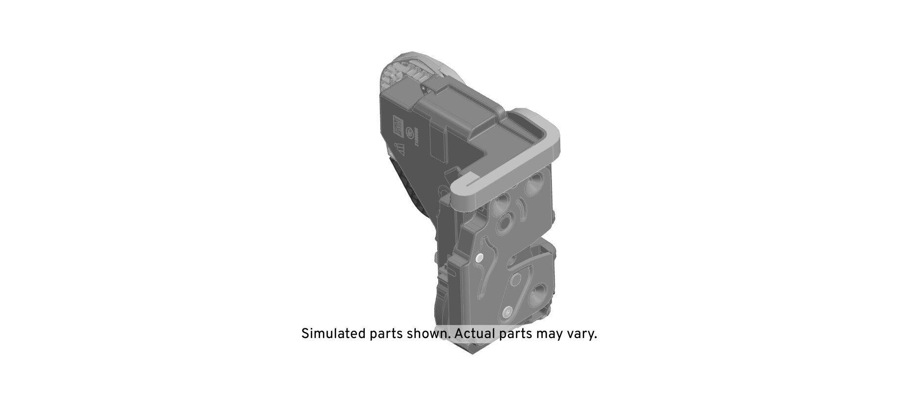 GM Genuine Parts Rear Driver Side Door Latch
