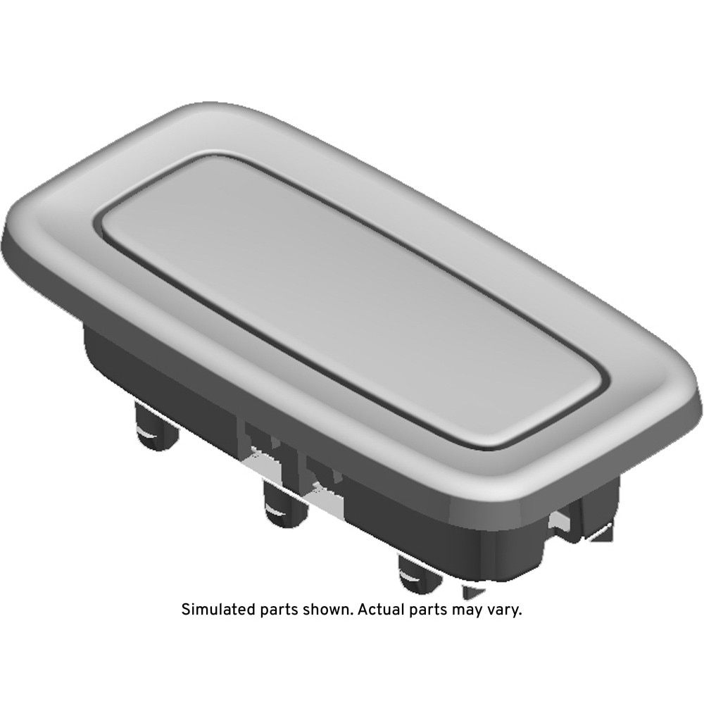 GM Genuine Parts Backen Black Roof Rail Rear Seat Position Reading and Courtesy Lamp
