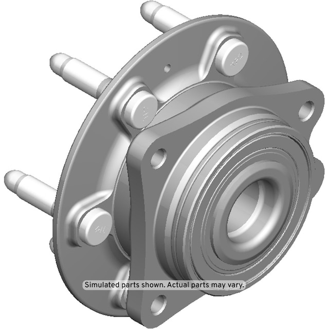 GM Genuine Parts Front Wheel Hub with Bearing