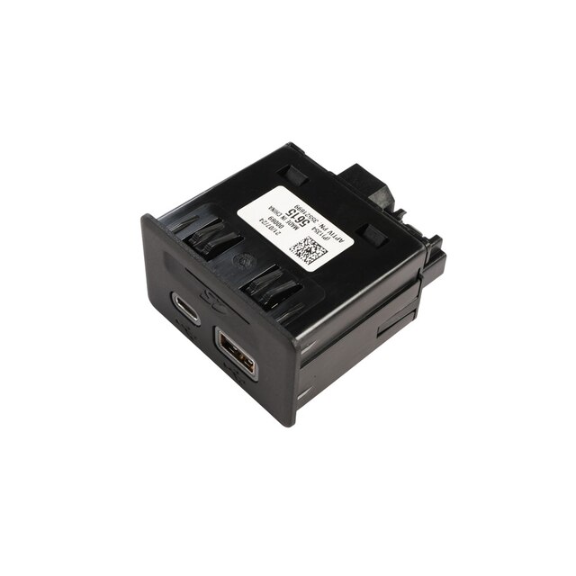 GM Genuine Parts Black Multimedia Receptacle