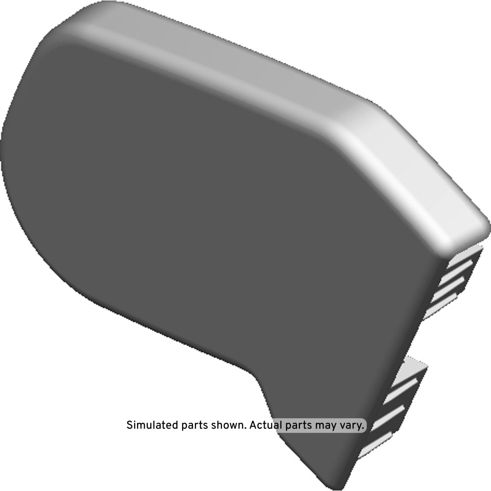 GM Genuine Parts Backen Black Rear Seat Back Armrest Opening Finish Cover