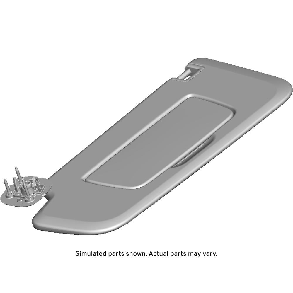 GM Genuine Parts Dark Gray Driver Side Sunshade