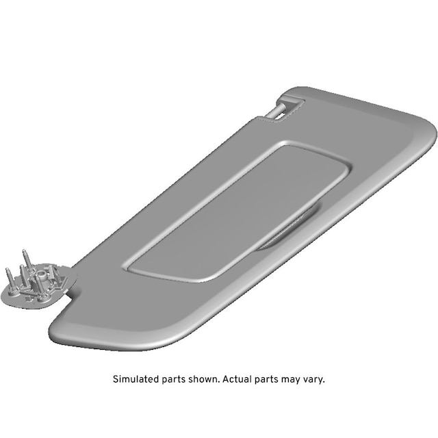 GM Genuine Parts Dark Gray Driver Side Sunshade