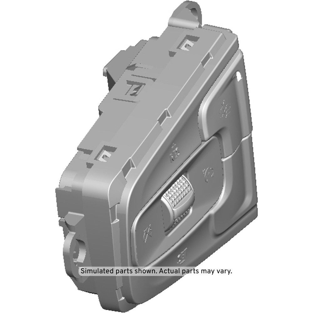 GM Genuine Parts Black Cruise Control Switch (Left)