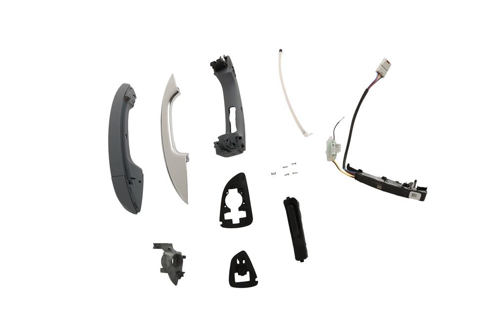 GM Genuine Parts Primed Front Driver Side Door Outside Handle Kit