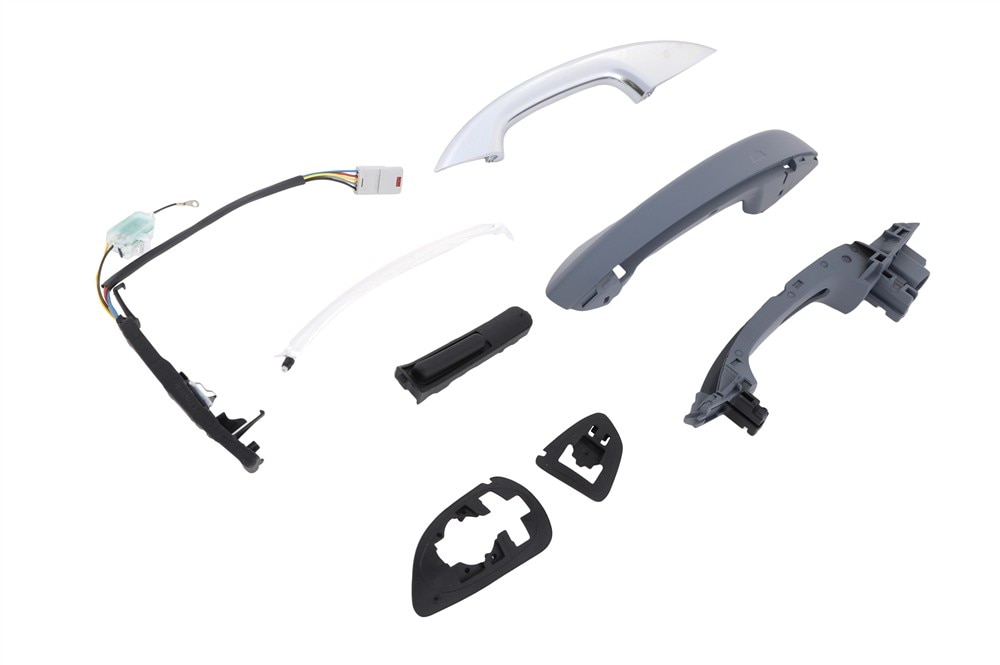GM Genuine Parts Primed Front Passenger Side Door Outside Handle Kit