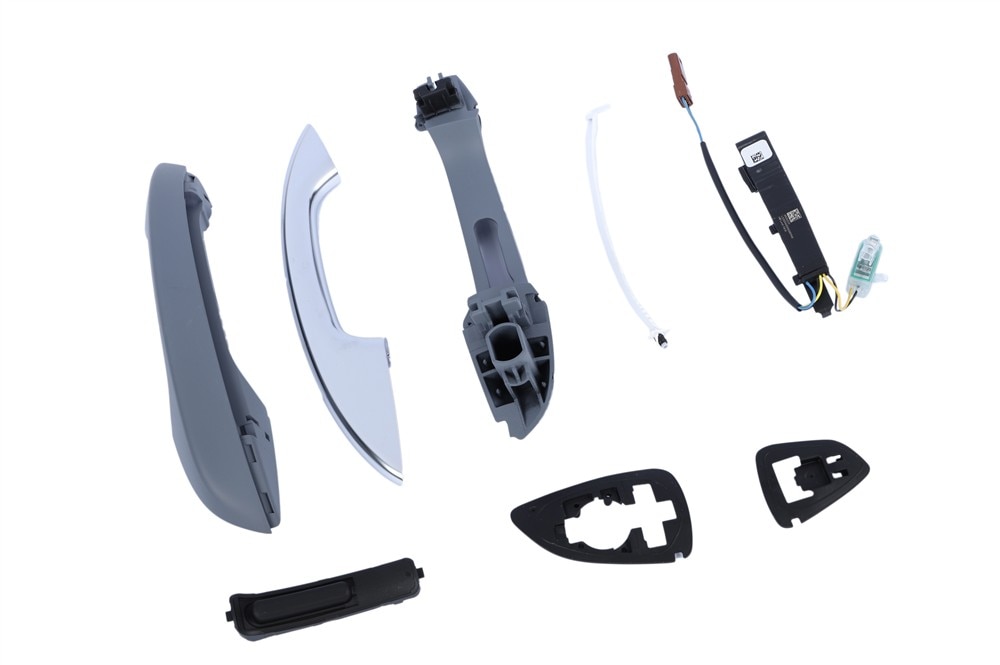 GM Genuine Parts Primed Rear Driver Side Door Outside Handle