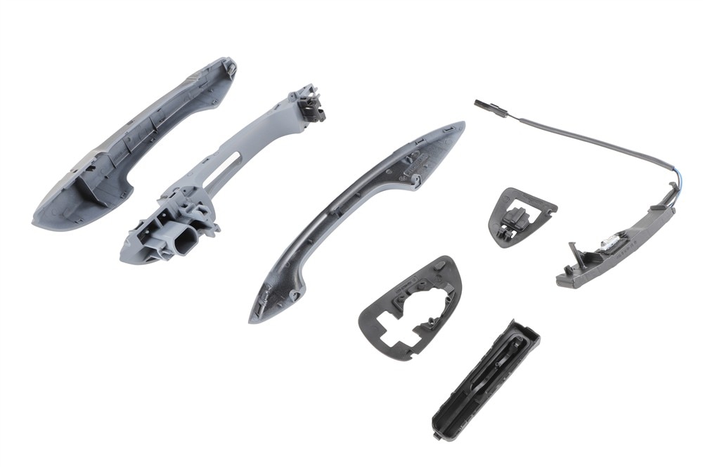 GM Genuine Parts Primed Rear Driver Side Door Outside Handle