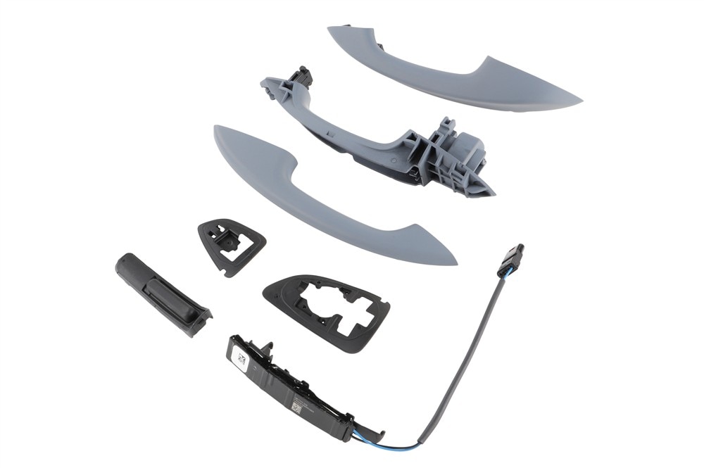 GM Genuine Parts Primed Rear Driver Side Door Outside Handle