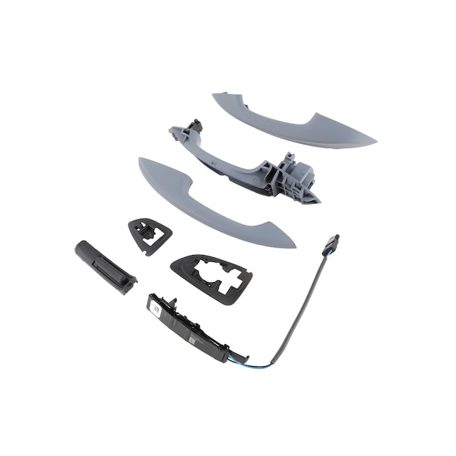 GM Genuine Parts Primed Rear Driver Side Door Outside Handle
