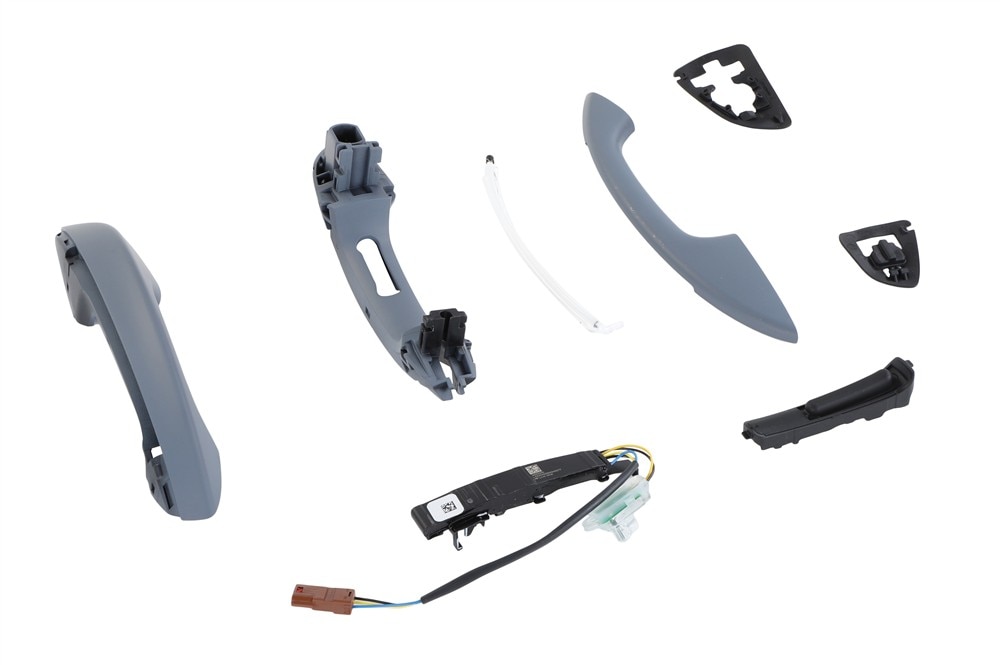GM Genuine Parts Primed Rear Driver Side Door Outside Handle