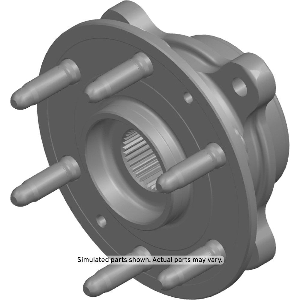 GM Genuine Parts Rear Wheel Hub