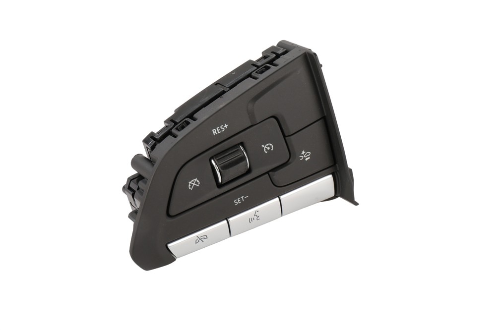 GM Genuine Parts Jet Black Drivers Side Cruise Control Switch (Programming Required)