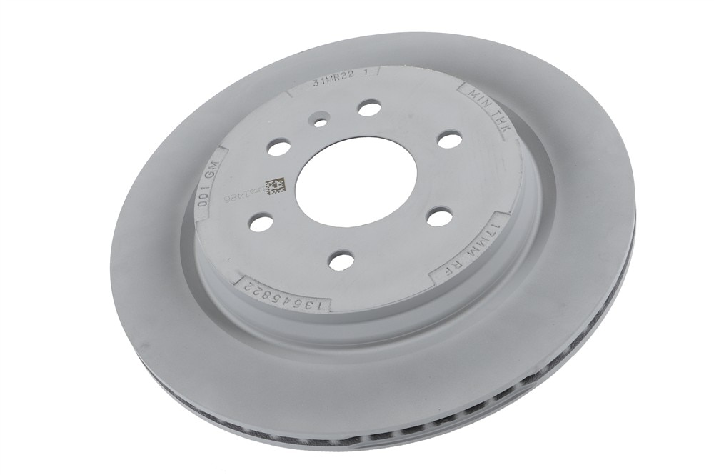 GM Genuine Parts Coated Rear Disc Brake Rotor