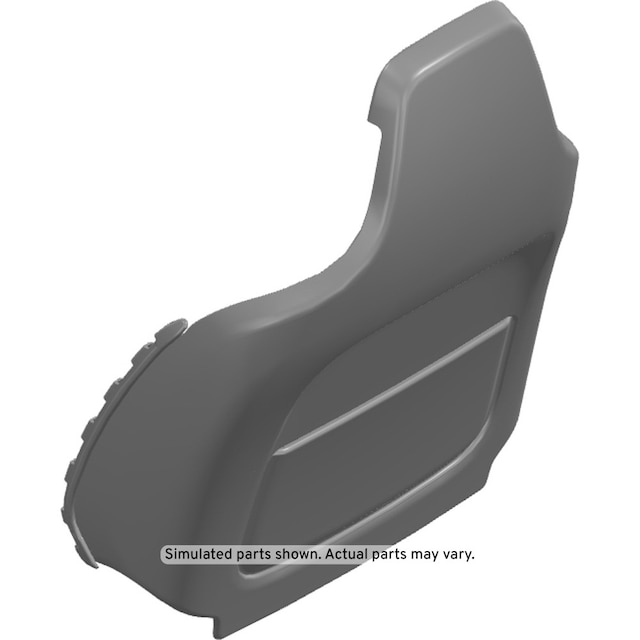 GM Genuine Parts Gasoline Int Driver Seat Back Finish Panel