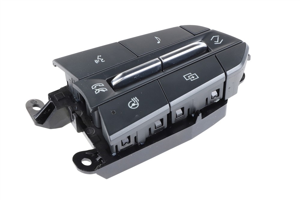 GM Genuine Parts Backen Black Passenger Side Radio Control Switch