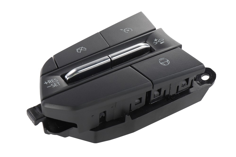 GM Genuine Parts Backen Black Driver Side Cruise Control Switch (Programming Required)