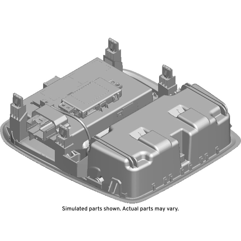 GM Genuine Parts Sheer Gray Roof Console