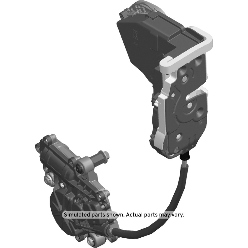 GM Genuine Parts Rear Driver Side Door Latch