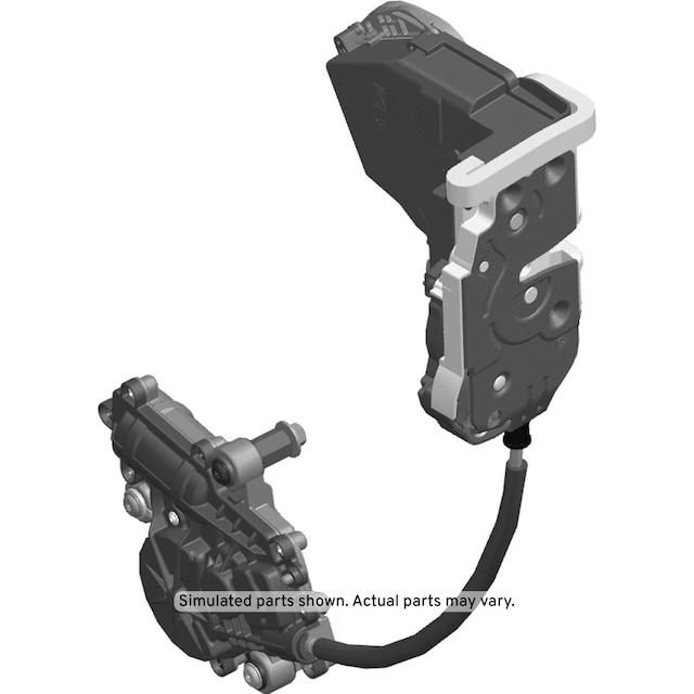 GM Genuine Parts Rear Driver Side Door Latch