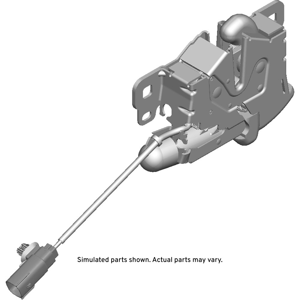GM Genuine Parts Hood Primary and Secondary Latch