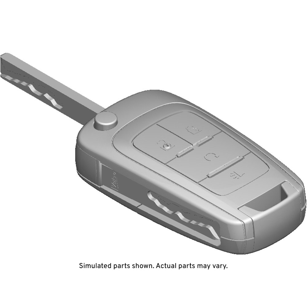 GM Genuine Parts Vehicle Key (Programming Required)