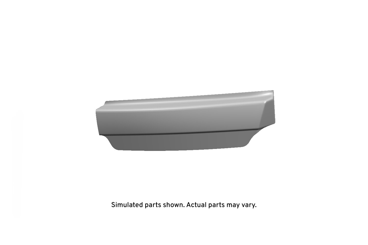 GM Genuine Parts Light Platinum Passenger Seat Adjuster Front Finish Cover