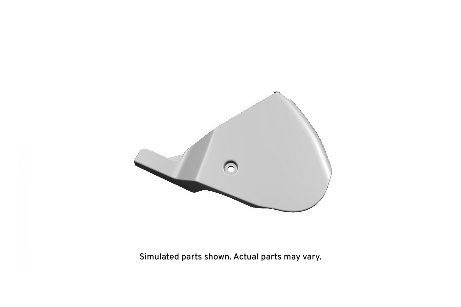 GM Genuine Parts Light Platinum Driver Seat Inner Recliner Finish Cover