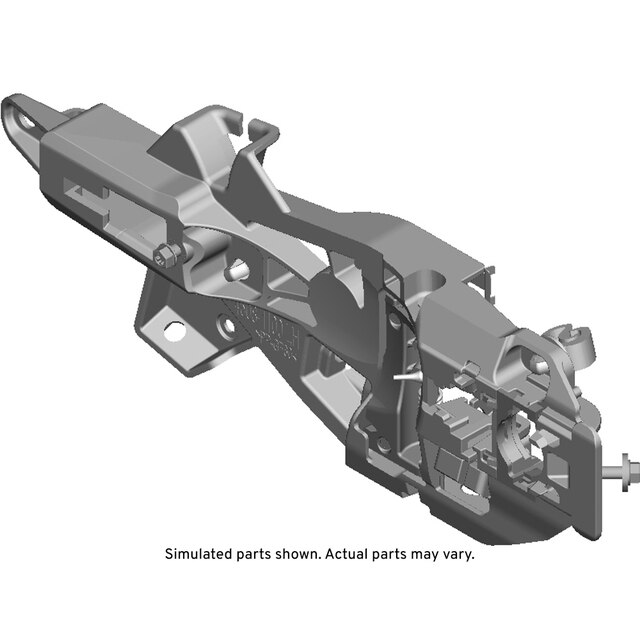 GM Genuine Parts Driver Side Rear Door Outside Handle Bracket