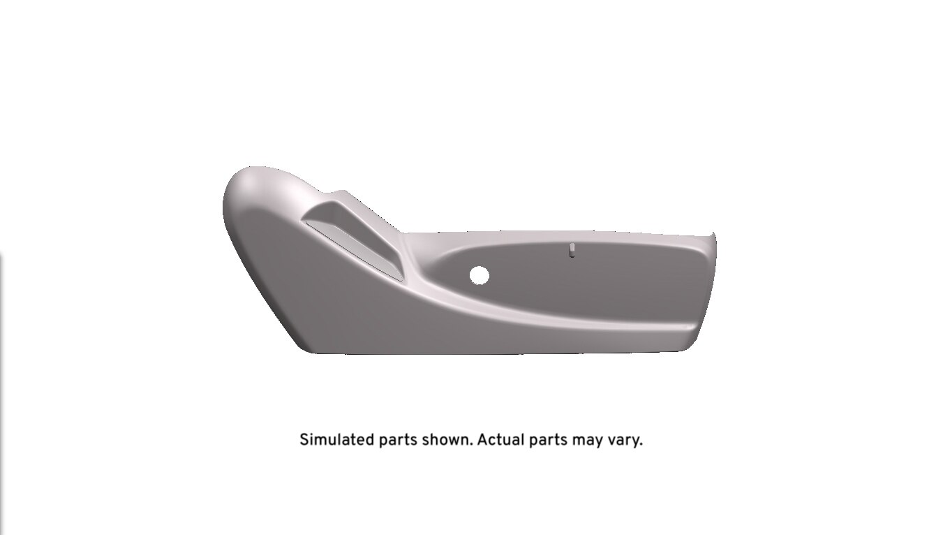 GM Genuine Parts Cocoa Passenger Seat Back Cushion Cover