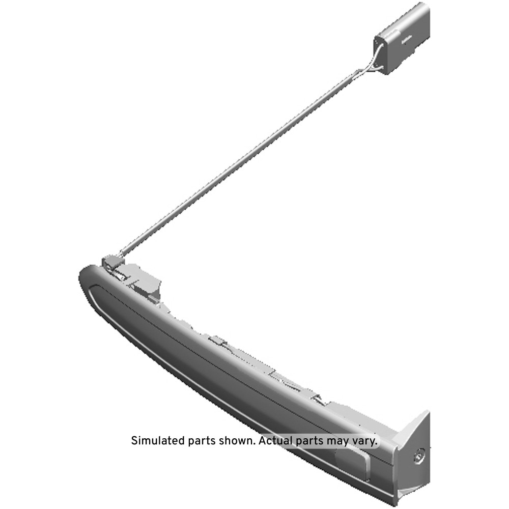 GM Genuine Parts Primed Rear Exterior Side Door Handle Cover