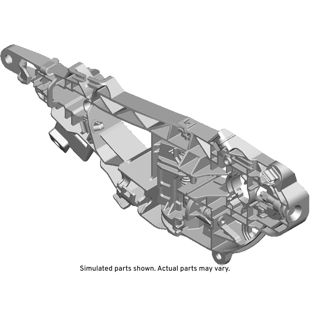 GM Genuine Parts Passenger Side Rear Door Outside Handle Bracket