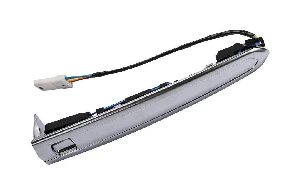 GM Genuine Parts Silver Front Side Door Outside Handle Molding