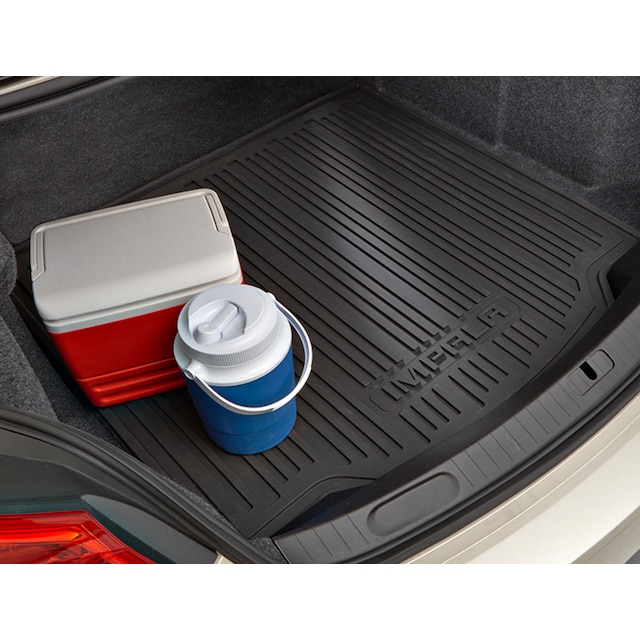 Premium All-Weather Cargo Area Mat in Jet Black with Impala Script