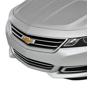 Grille in Chrome with Silver Ice Metallic Surround and Bowtie Logo