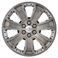 Chevrolet 22x9-Inch Aluminum 7-Spoke Wheel in Silver with