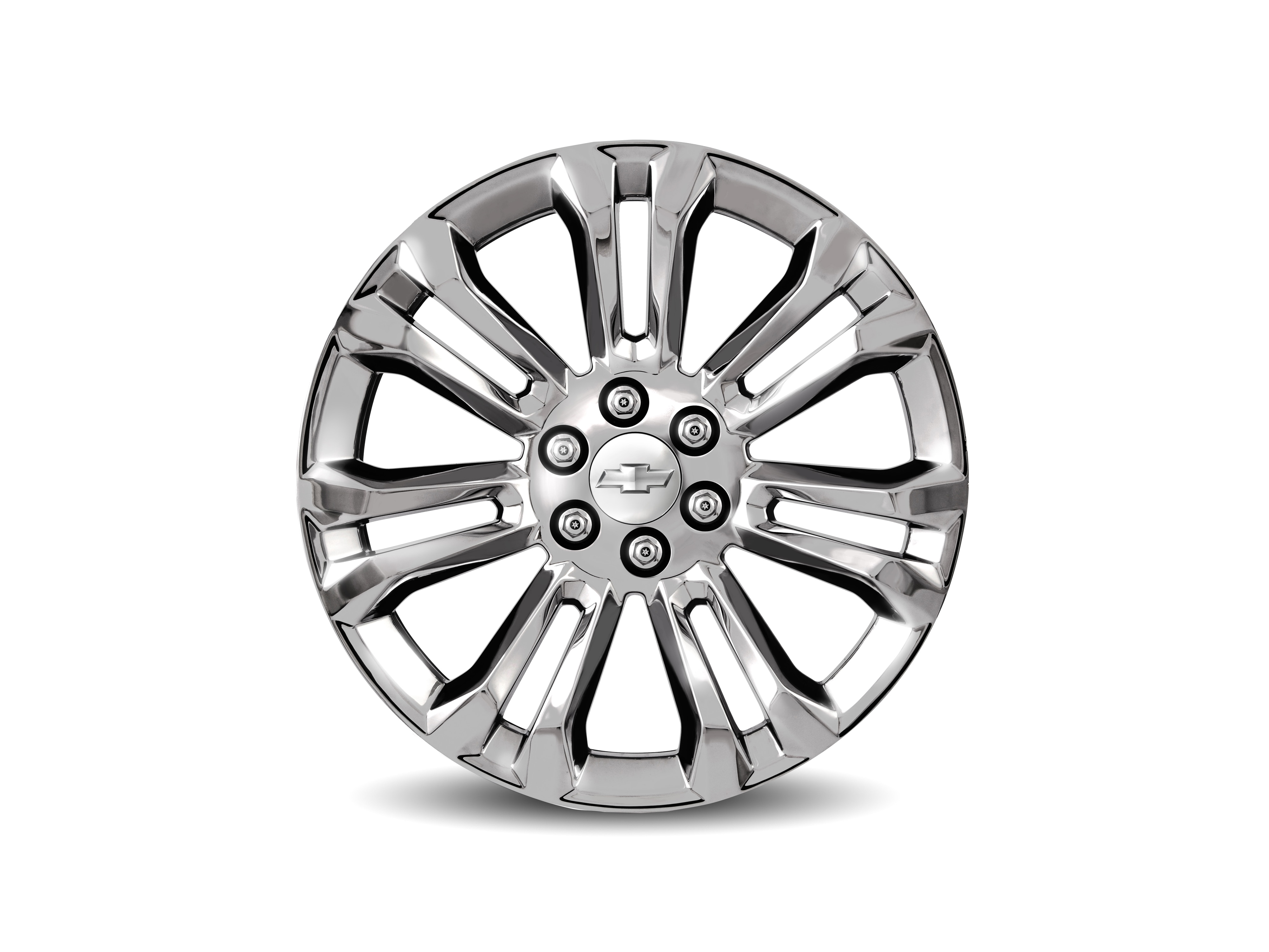 22x9-Inch Aluminum 7-Split-Spoke Wheel in Chrome