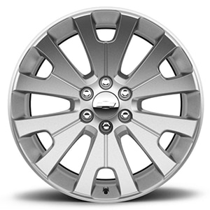 Chevrolet 22x9-Inch Aluminum 6-Split-Spoke Wheel in Ultra