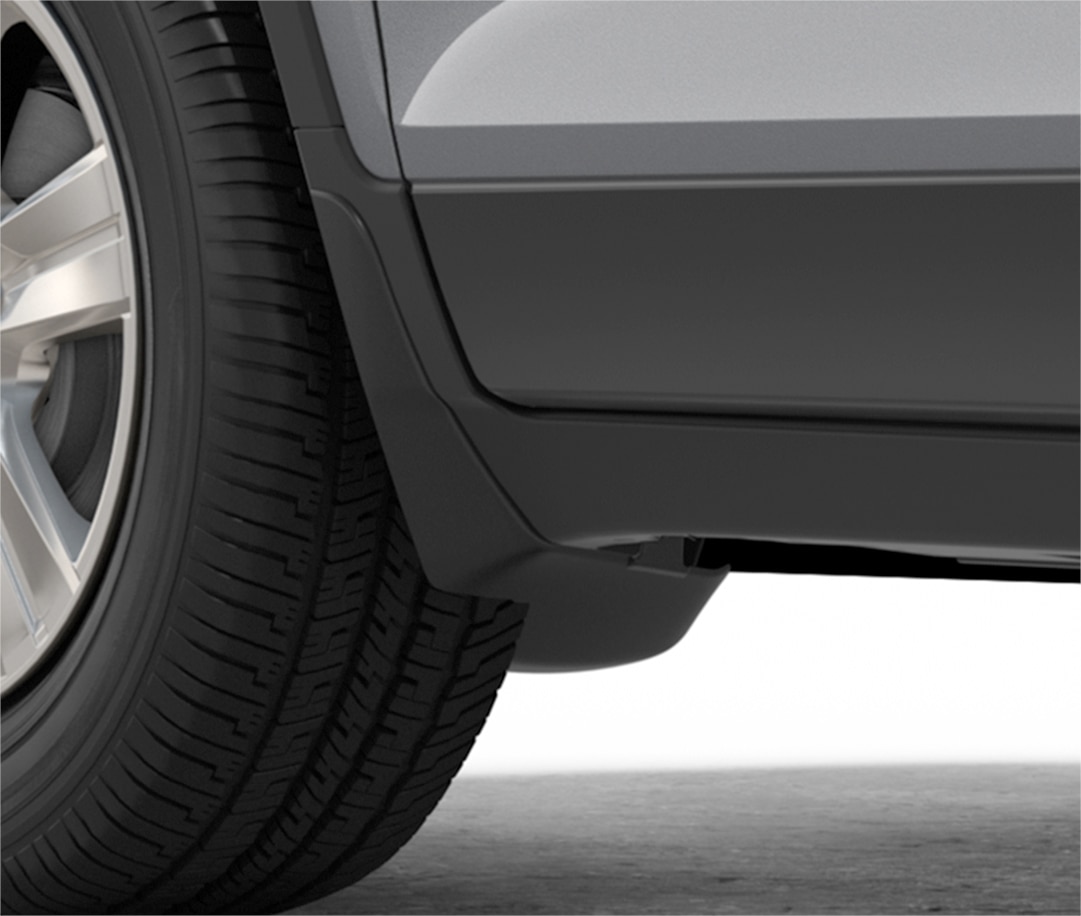 Front Splash Guards in Black