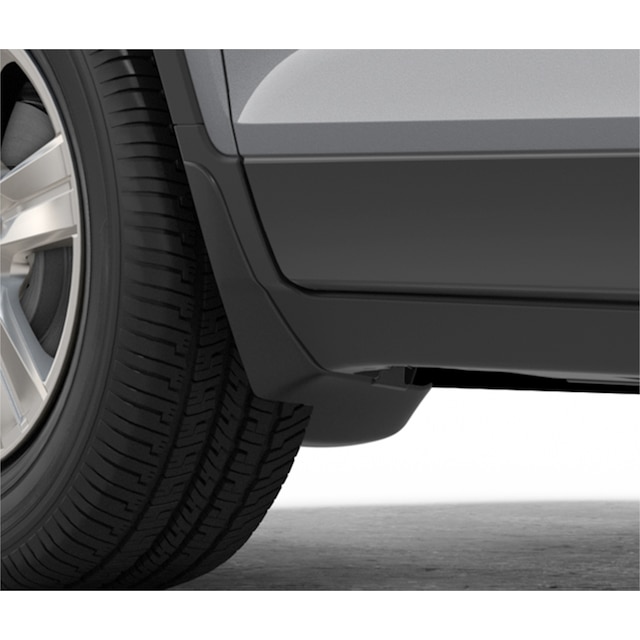 Front Splash Guards in Black