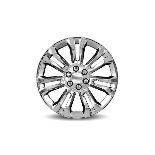 22x9-Inch Aluminum 7-Split-Spoke Wheel in Chrome